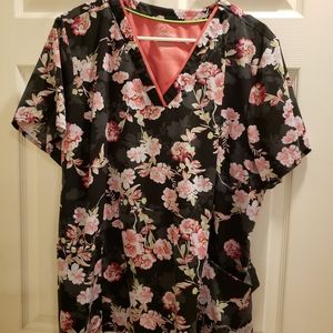 Healing Hands scrub top